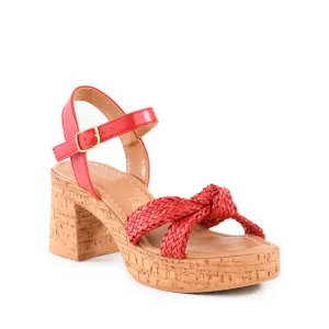 Musical Sandal in Red from Seychelles