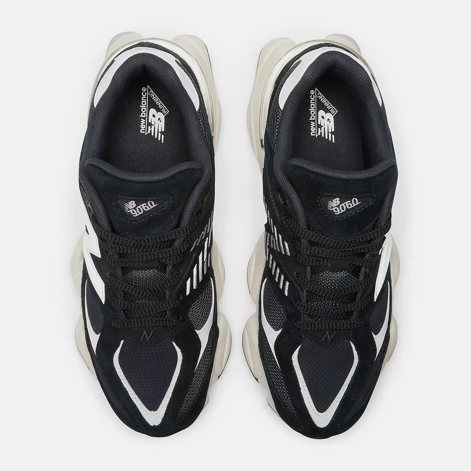 New Balance Shoes 9060 | Black/Black/White