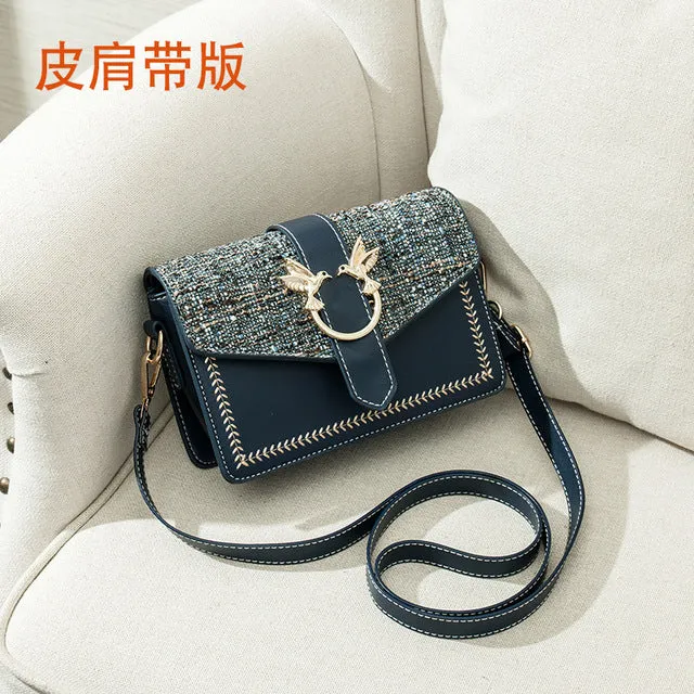 New Fashion Luxury Chain Shoulder Bags Mini Crossbody Bags For Women Vintage High Quality Zipper Handbags Tote Female Flap Purse Fashion Nova Bags