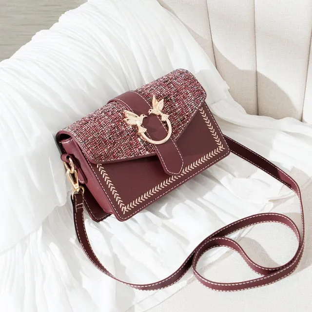 New Fashion Luxury Chain Shoulder Bags Mini Crossbody Bags For Women Vintage High Quality Zipper Handbags Tote Female Flap Purse Fashion Nova Bags