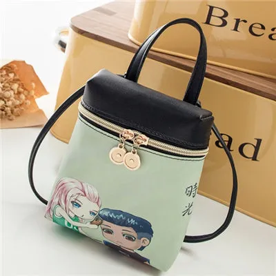 New Women's Mobile Phone Bag Cartoon Female Messenger Shoulder Bags Crossbody Cute Fashion Leather Bags Mini Bear Handbags Fashion Nova Bags