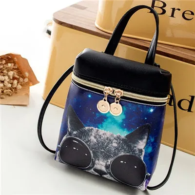 New Women's Mobile Phone Bag Cartoon Female Messenger Shoulder Bags Crossbody Cute Fashion Leather Bags Mini Bear Handbags Fashion Nova Bags