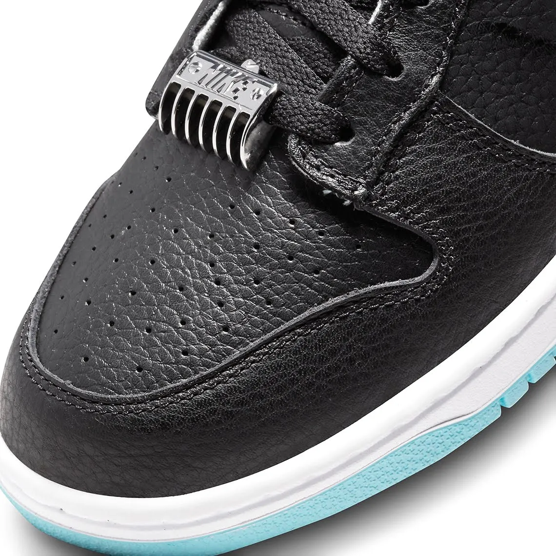 Nike Dunk Low Barber Shop Black Teal Blue Vast Grey White Nike Dunk