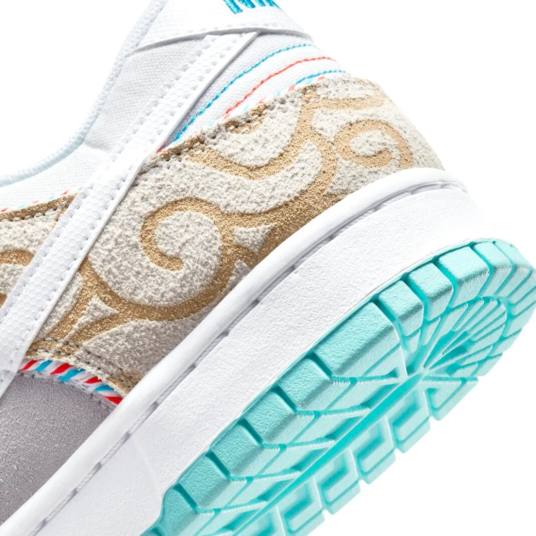 Nike Dunk Low Barber Shop Teal Blue Vast Grey White Nike Dunk
