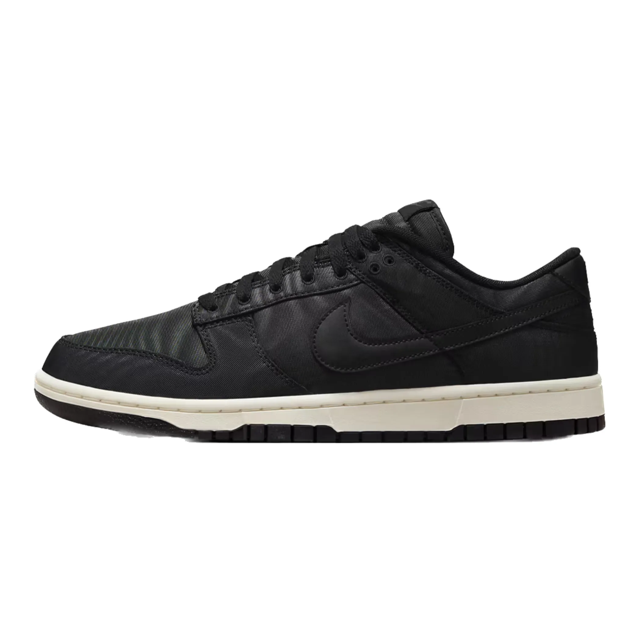 Nike Dunk Low Black Canvas Black Sail Black Nike Dunk
