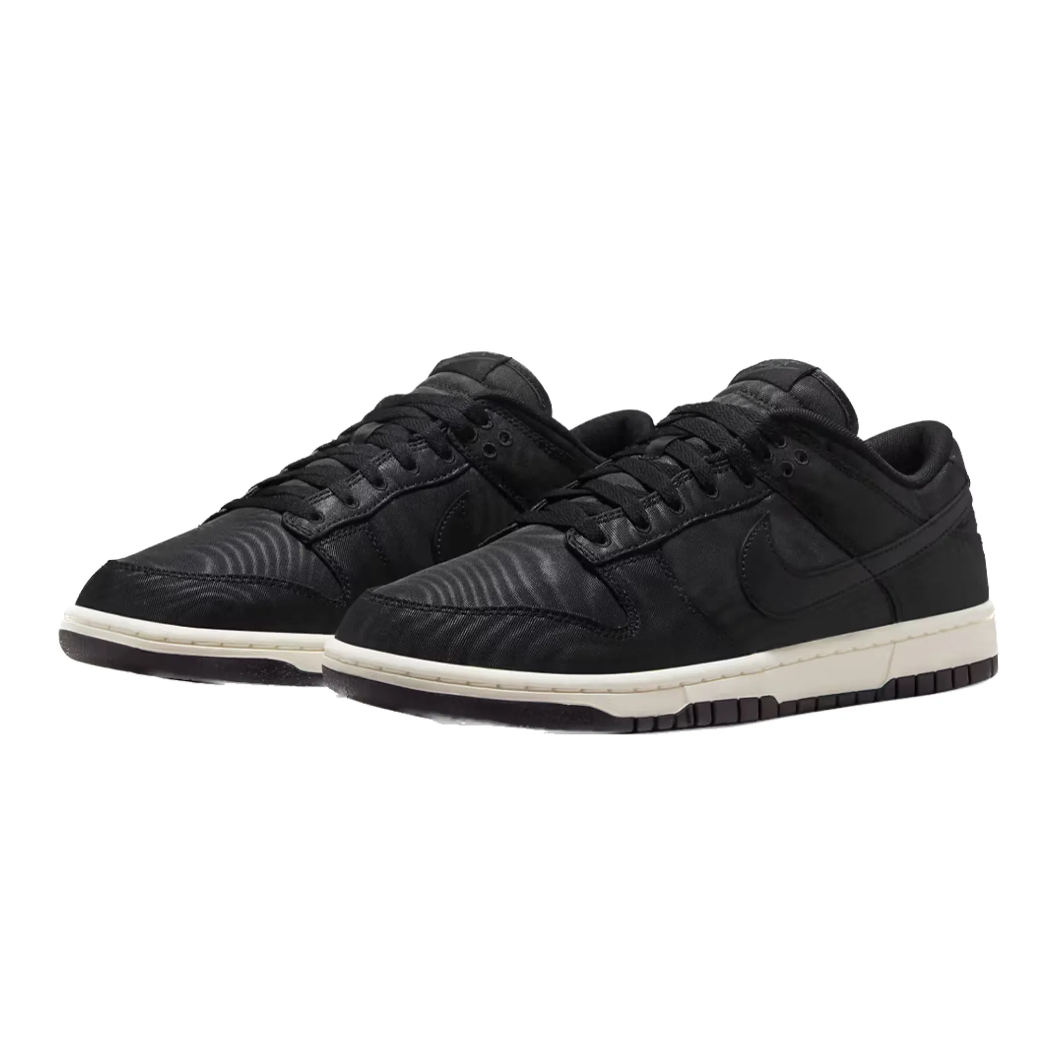 Nike Dunk Low Black Canvas Black Sail Black Nike Dunk