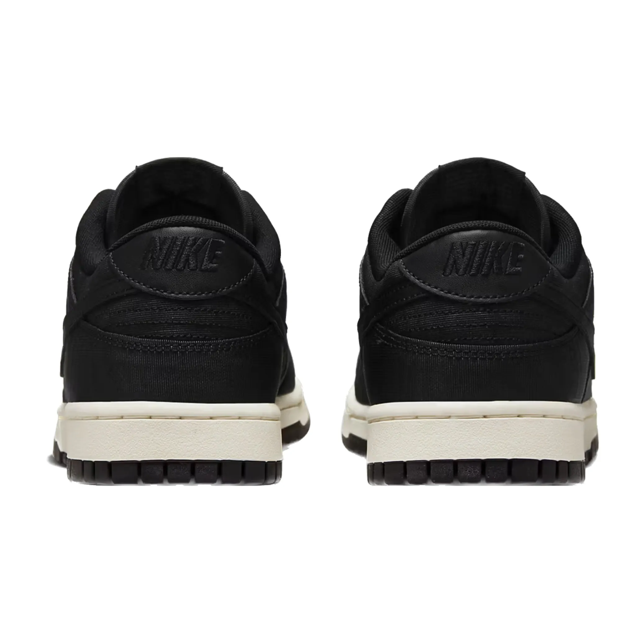 Nike Dunk Low Black Canvas Black Sail Black Nike Dunk