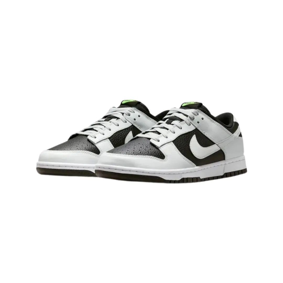 Nike Dunk Low Black Photon Dust Volt White Nike Dunk