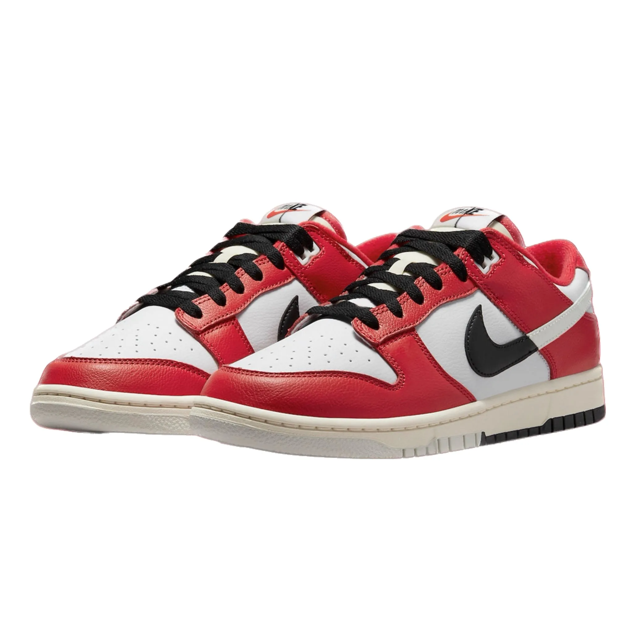 Nike Dunk Low Chicago Split University Red Black Light Silver White Nike Dunk