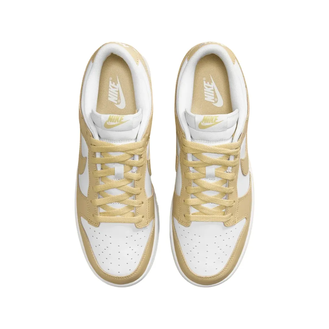 Nike Dunk Low White Team Gold Wolf Grey Nike Dunk