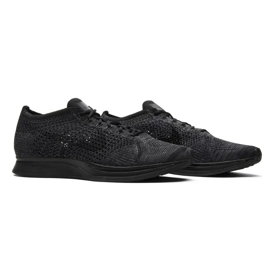 Nike Flyknit Racer Triple Black Anthracite Nike Dunk