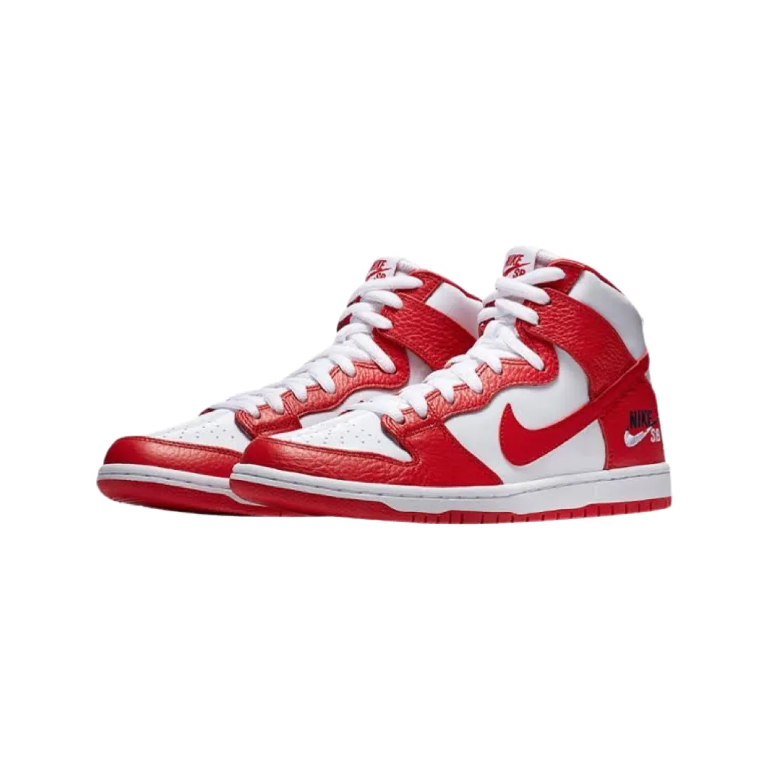 Nike SB Dunk High Future Court Red White Nike Dunk