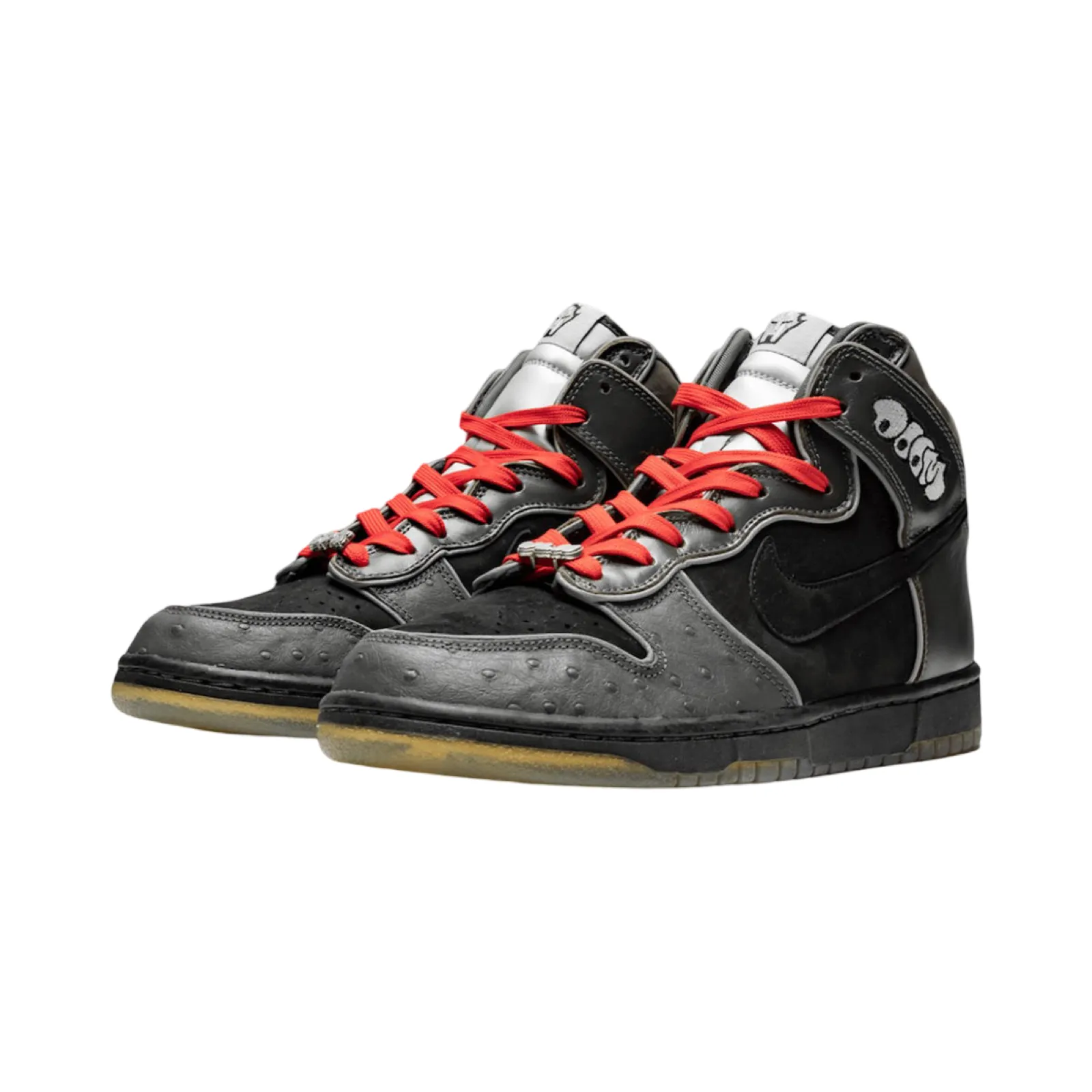Nike SB Dunk High Premium MF Doom Black Black Midnight Fog Nike Dunk