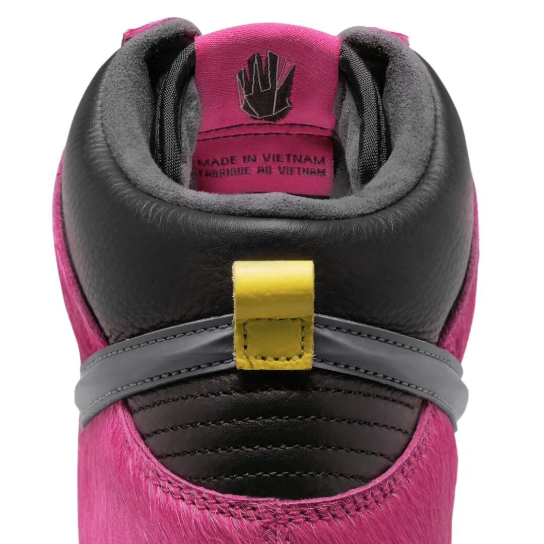 Nike SB Dunk High QS Run The Jewels Active Pink Black Nike Dunk