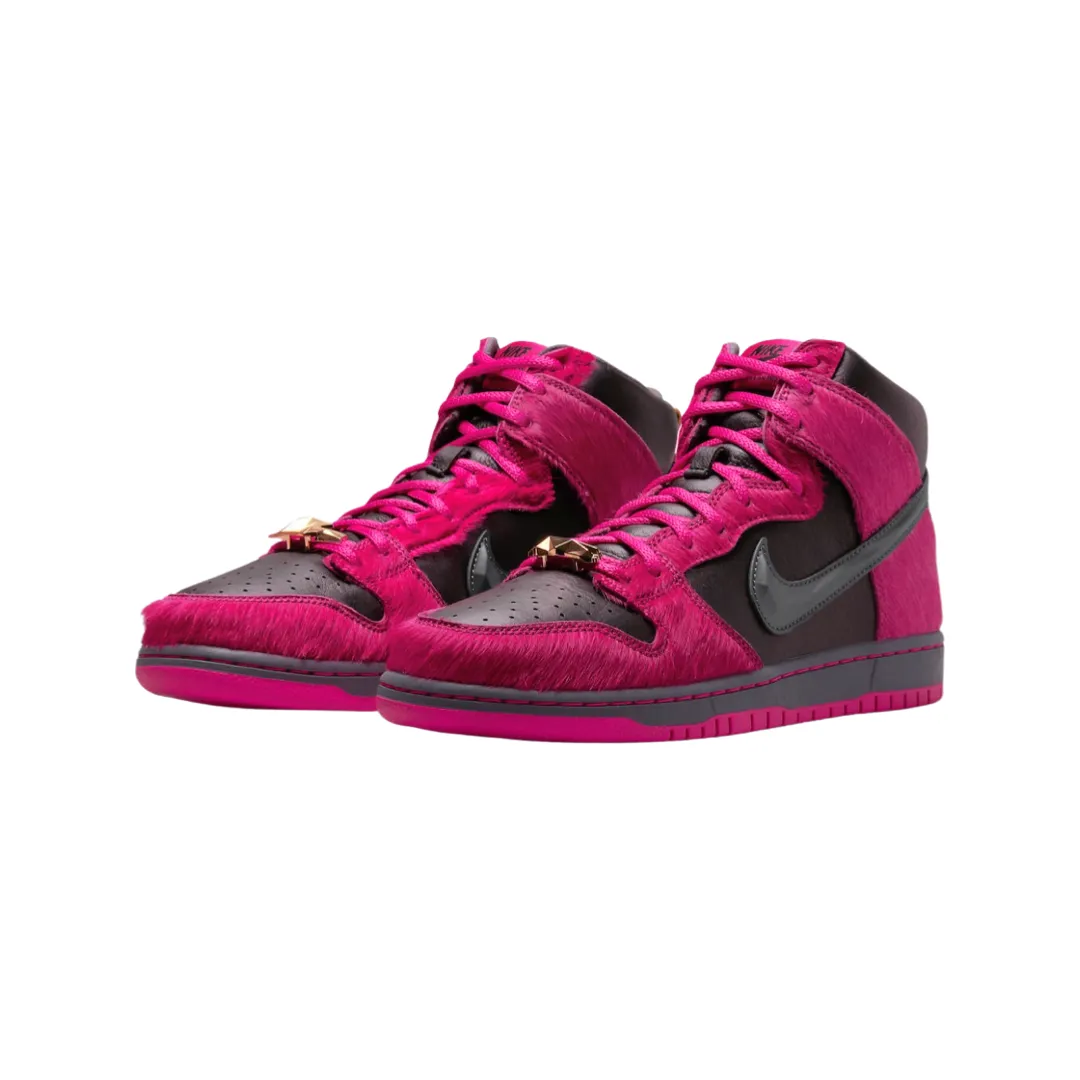 Nike SB Dunk High QS Run The Jewels Active Pink Black Nike Dunk