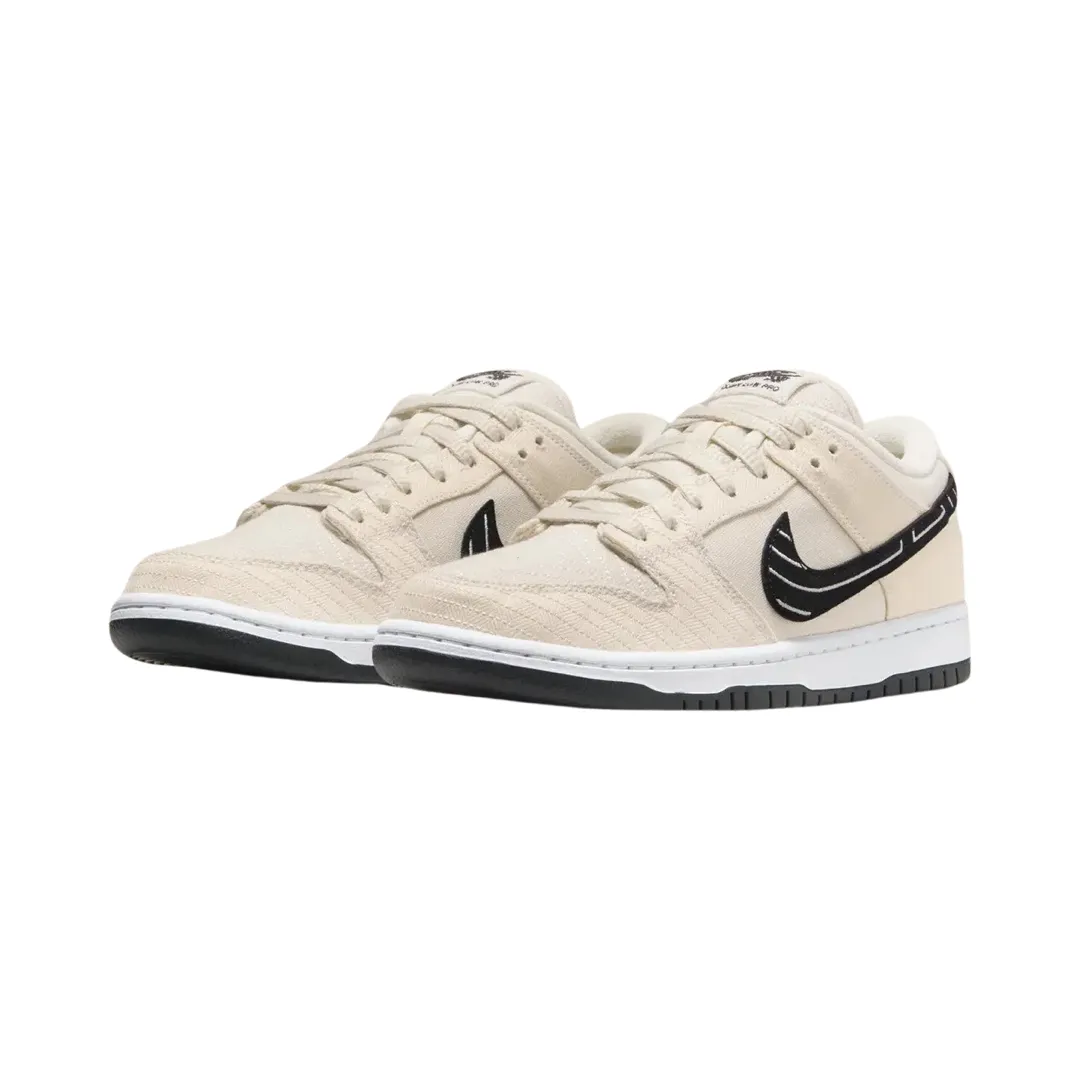 Nike SB Dunk Low Albino & Preto Fossil Black Nike Dunk
