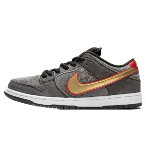 Nike SB Dunk Low Beijing Metallic Gold University Red Nike Dunk