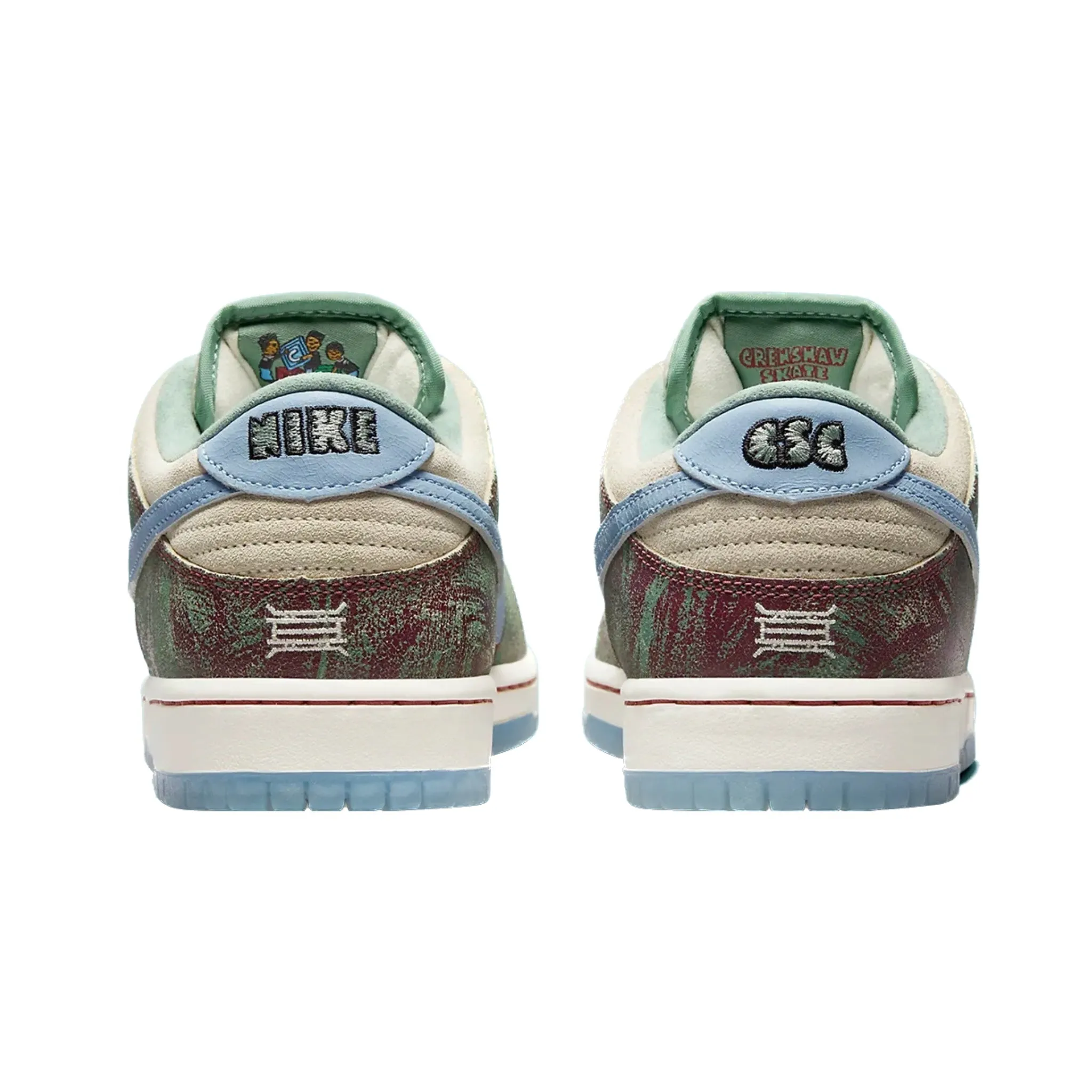 Nike SB Dunk Low Crenshaw Skate Club Sail Light Blue Cedar Nike Dunk