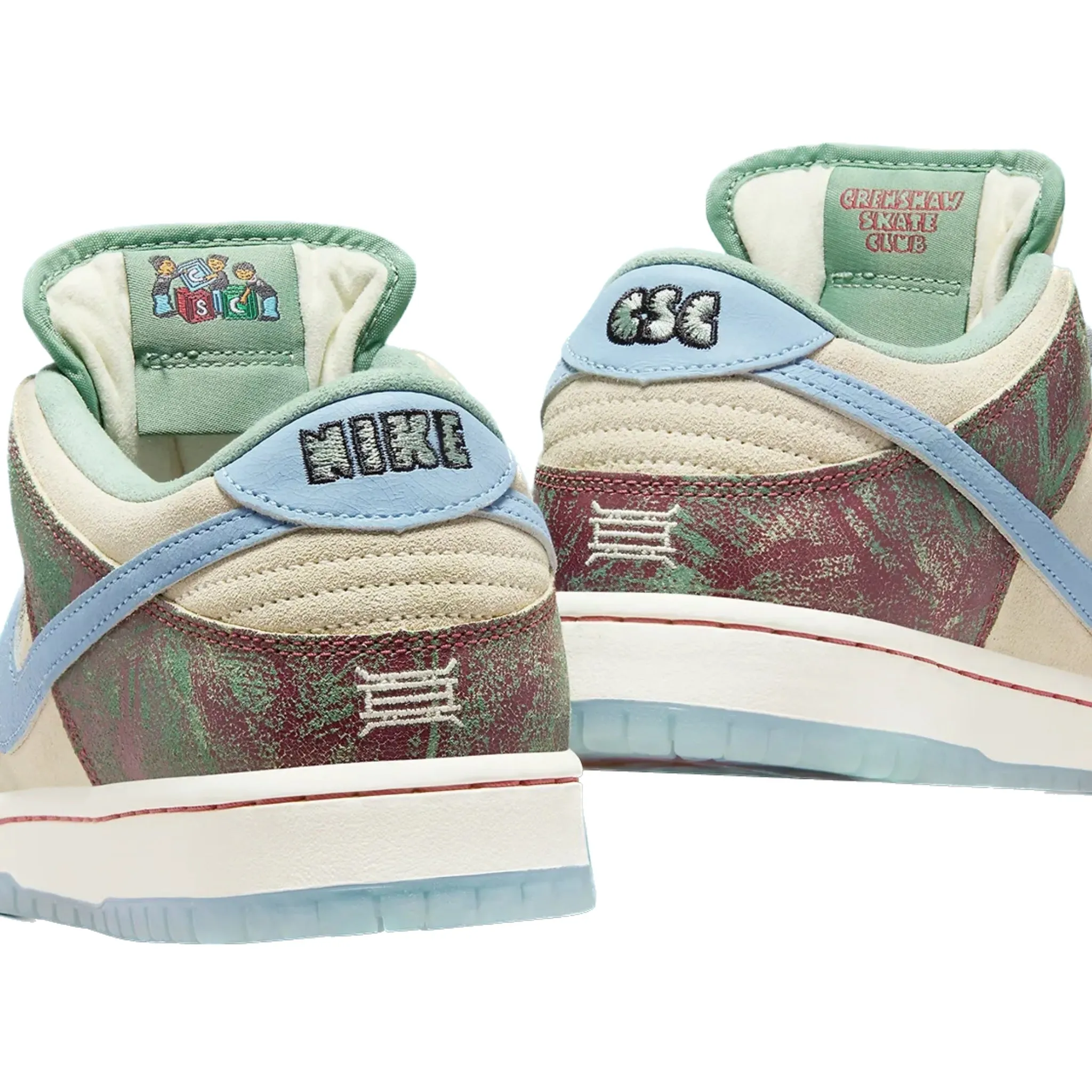 Nike SB Dunk Low Crenshaw Skate Club Sail Light Blue Cedar Nike Dunk