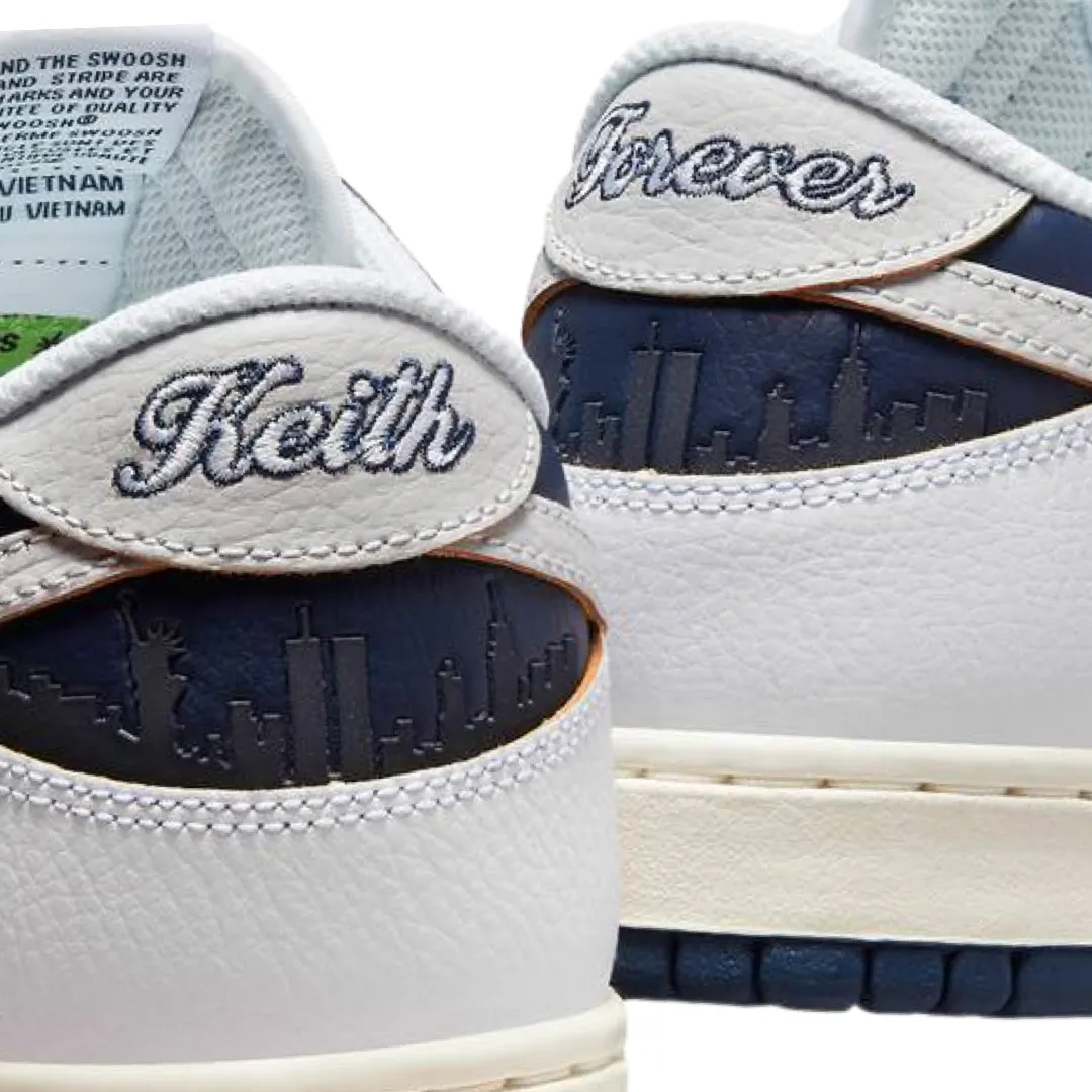 Nike SB Dunk Low HUF New York City White Vast Grey Midnight Navy Nike Dunk