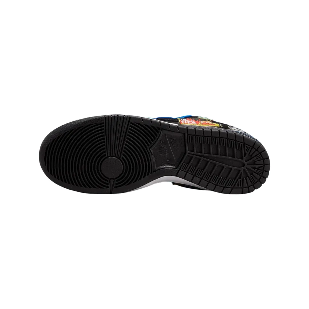 Nike SB Dunk Low Neck Face Black White Multi Colour Nike Dunk