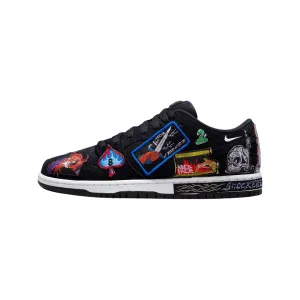 Nike SB Dunk Low Neck Face Black White Multi Colour Nike Dunk