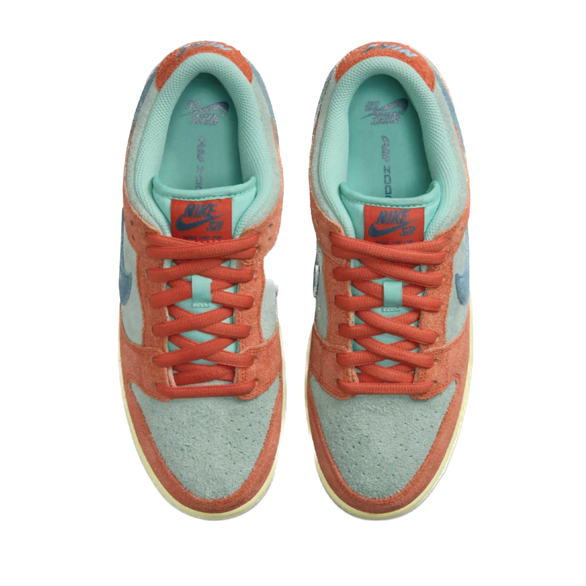 Nike SB Dunk Low Orange Emerald Rise Orange Noise Aqua Emerald Rise Lemon Chiffon Nike Dunk