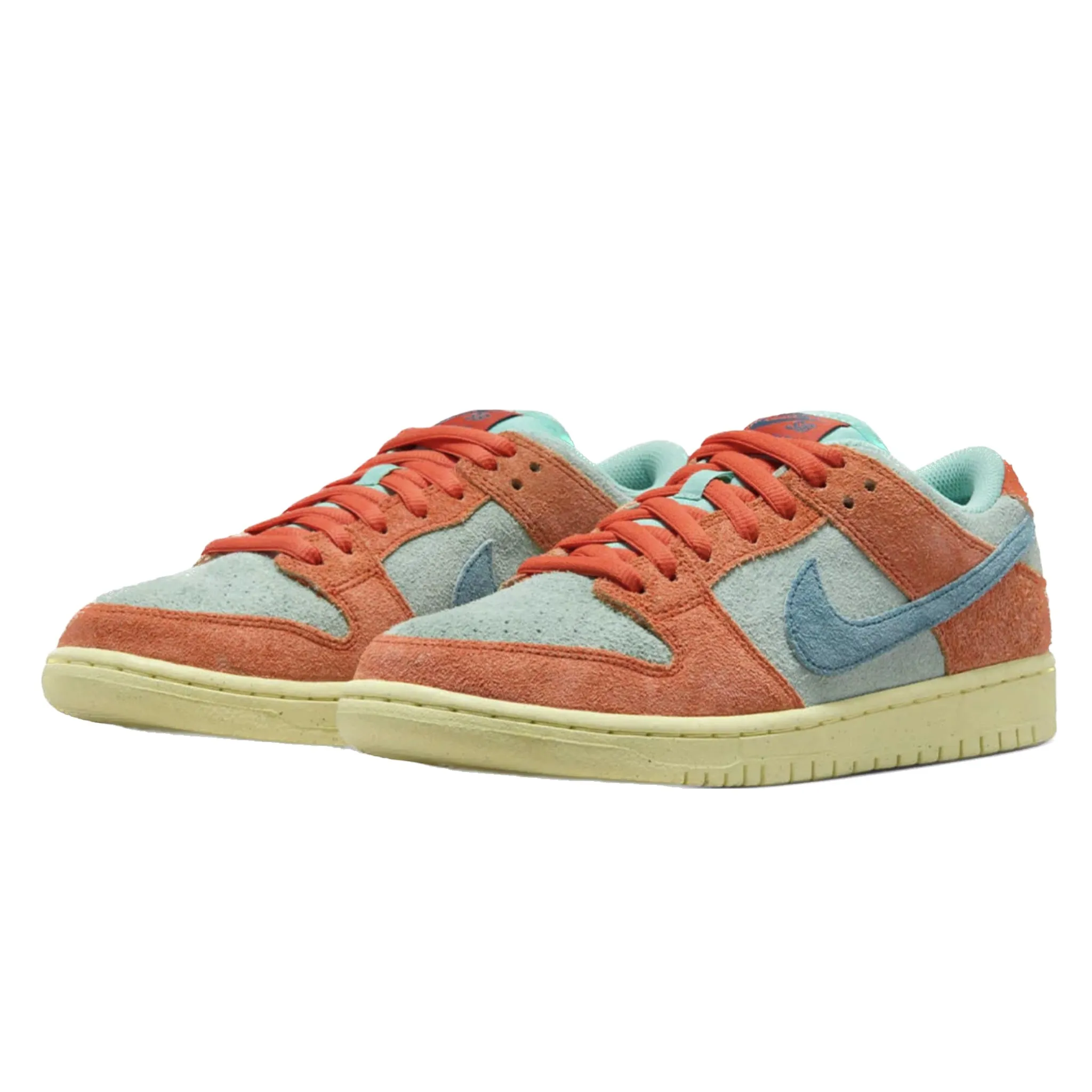 Nike SB Dunk Low Orange Emerald Rise Orange Noise Aqua Emerald Rise Lemon Chiffon Nike Dunk