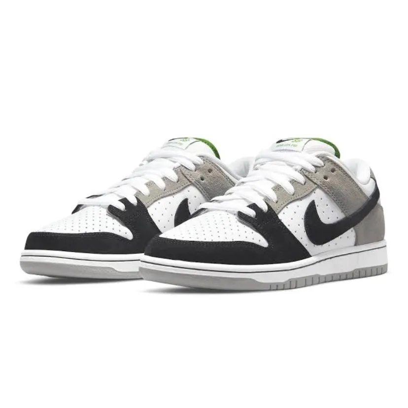Nike SB Dunk Low Pro Chlorophyll GREY/WHITE-CHLOROPHYLL-BLACKc Nike Dunk