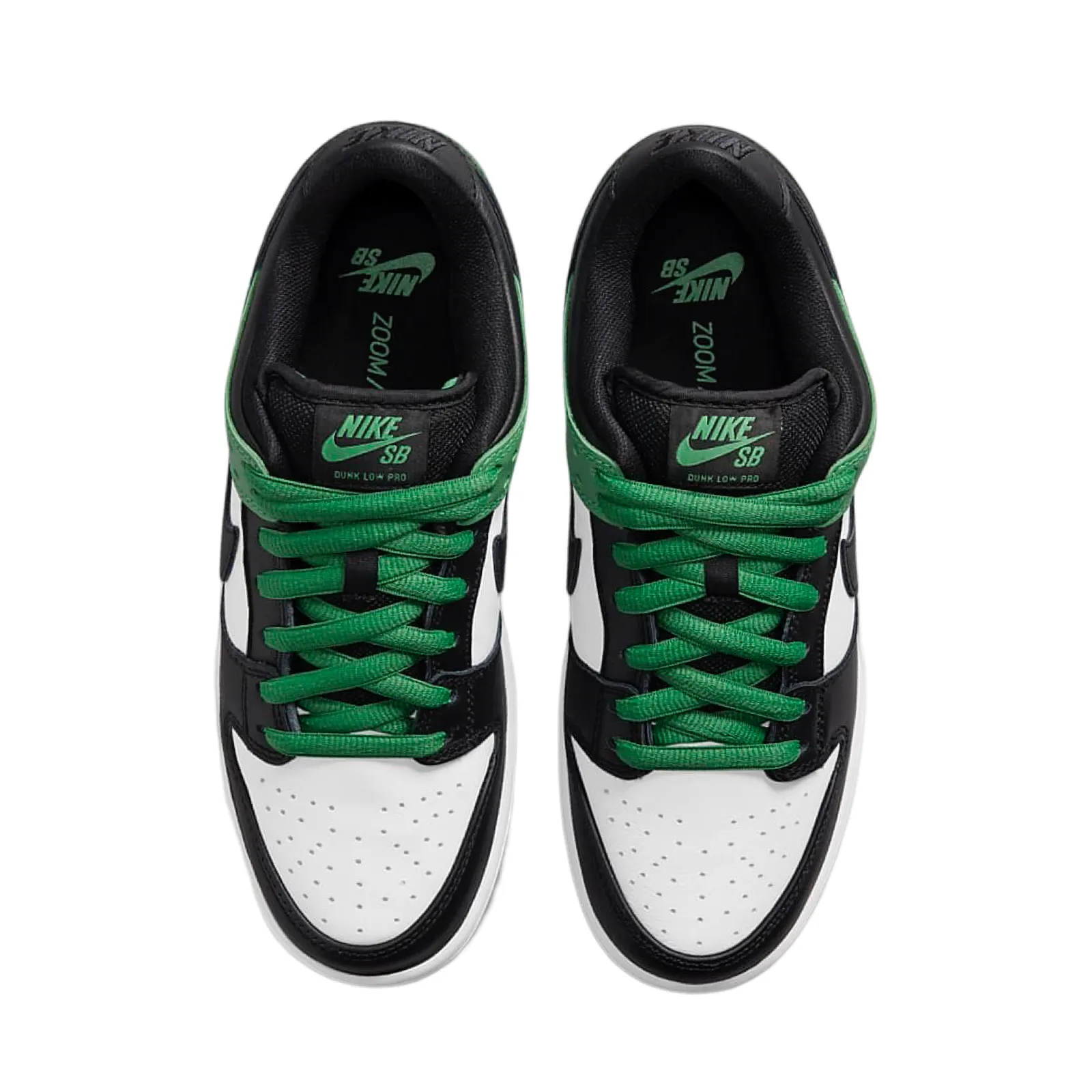 Nike SB Dunk Low Pro Classic Green Black White Nike Dunk