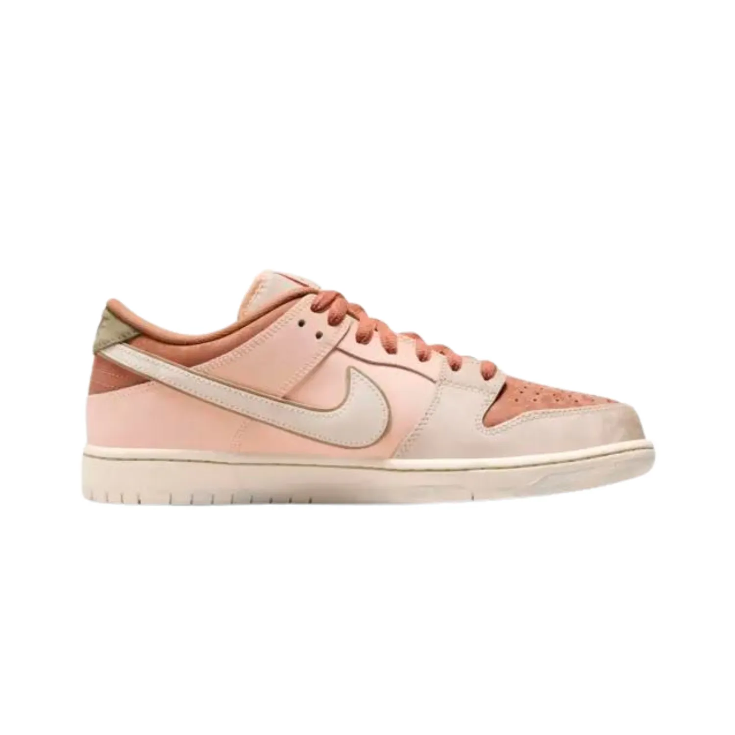 Nike SB Dunk Low Pro PRM Trocadero Gardens Amber Brown Guava Ice Crimson Tint Neutral Olive Pale Ivory Nike Dunk