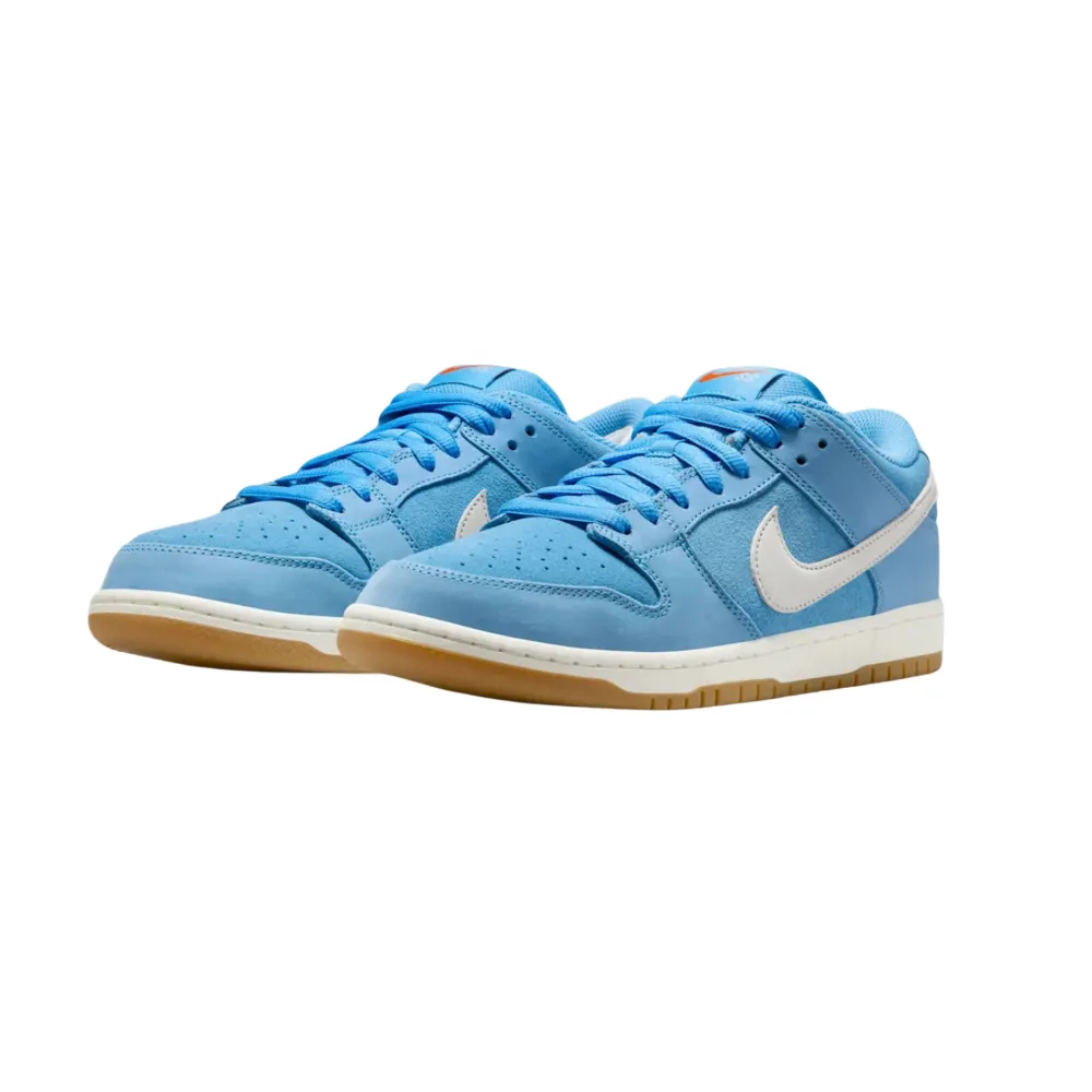 Nike SB Dunk Low Pro University Blue Gum Psychic Blue Light Brown Safety Orange Nike Dunk