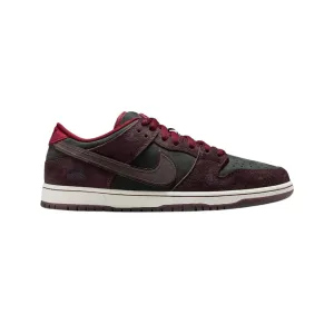 Nike SB Dunk Low Riot Skateshop Mahogany Dark Beetroot Team Red Sail Night Maroon Nike Dunk