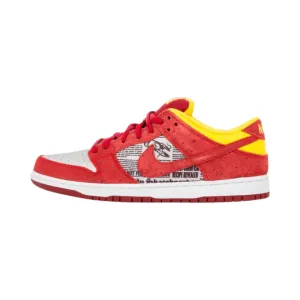 Nike SB Dunk Low Rukus Crawfish Action Red Metallic Silver Tour Yellow (Regular Box) Nike Dunk