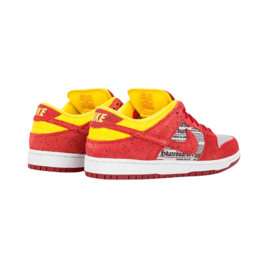 Nike SB Dunk Low Rukus Crawfish Action Red Metallic Silver Tour Yellow (Regular Box) Nike Dunk