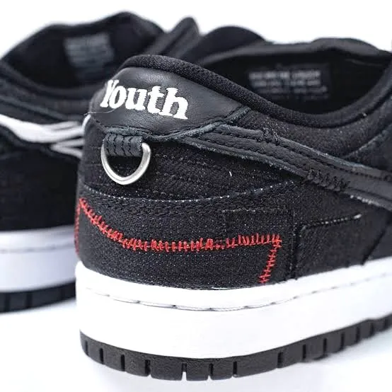 Nike SB Dunk Low Wasted Youth Black White Nike Dunk