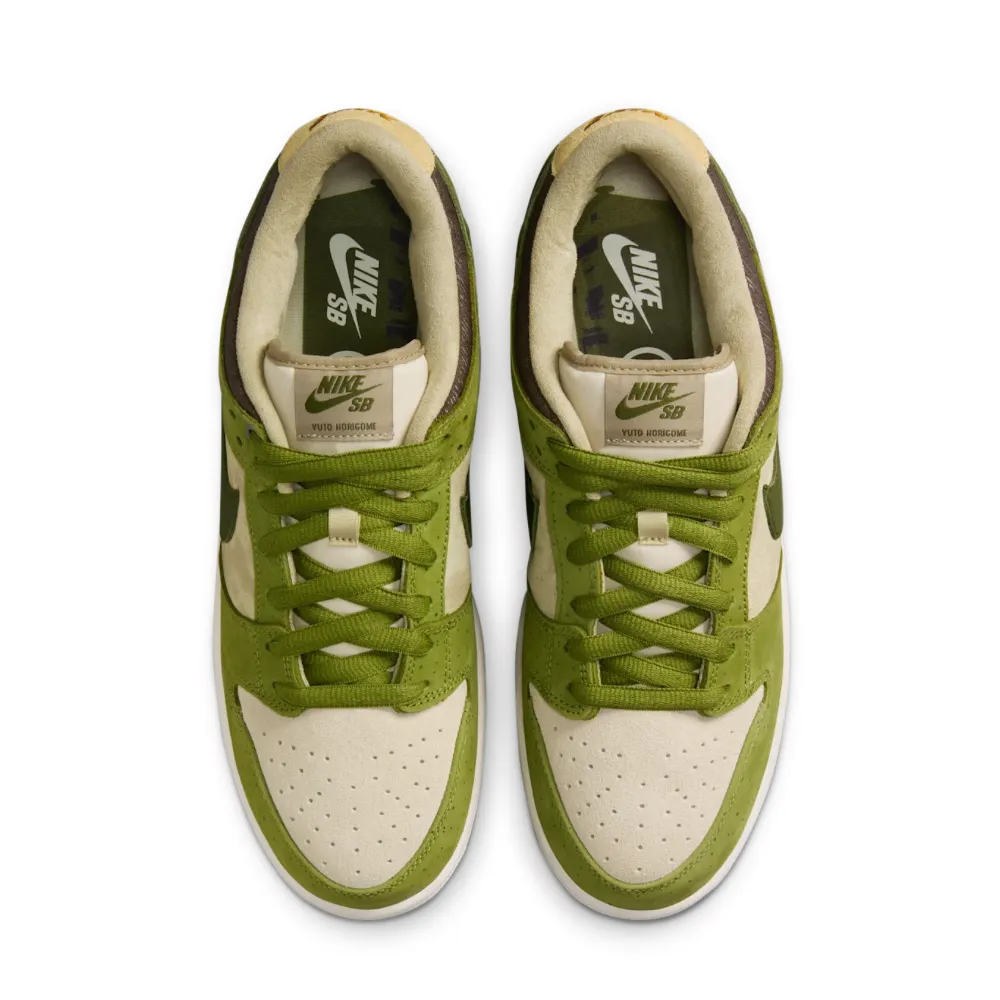 Nike SB Dunk Low Yuto Horigome Matcha Asparagus Legion Green Light Khaki Dark Loden Sesame Burnt Sienna Nike Dunk