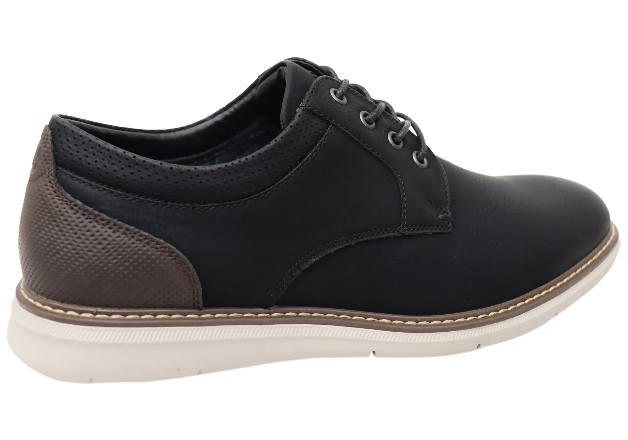Nunn Bush By Florsheim Mens EE Extra Wide Chase Plain Ox Shoes Florsheim Shoes
