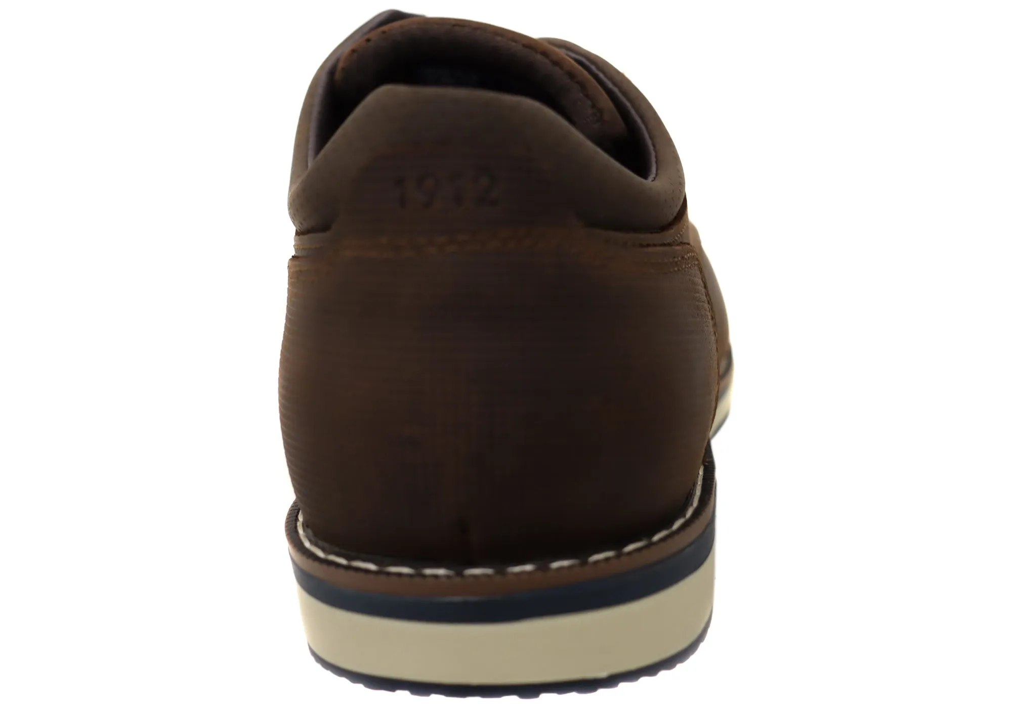 Nunn Bush By Florsheim Mens EE Extra Wide Circuit Plain Leather Shoes Florsheim Shoes