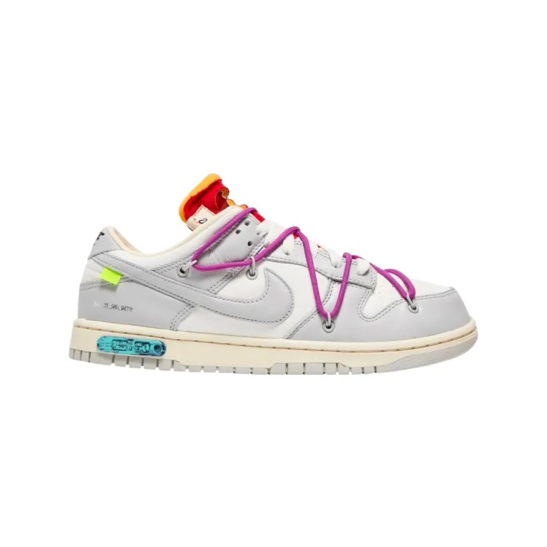 Off-White x Nike Dunk Low "Lot 45 of 50" Sail Neutral Grey Light Bone Nike Dunk