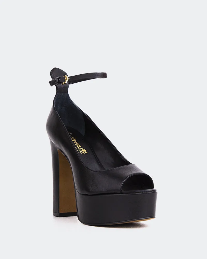 Ornos Black Leather