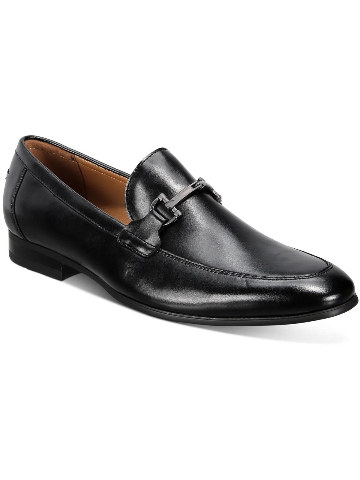 Otis Mens Faux Leather Slip-On Loafers