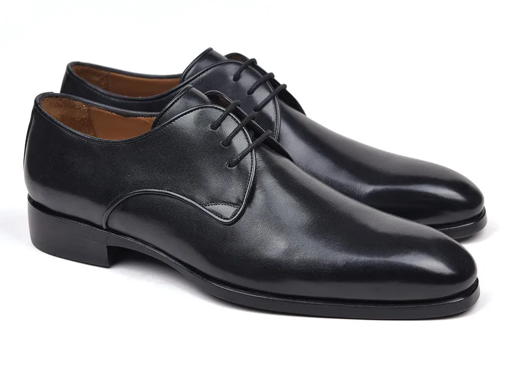 Paul Parkman Shoes Paul Parkman Men's Leather Derby Shoes in Black