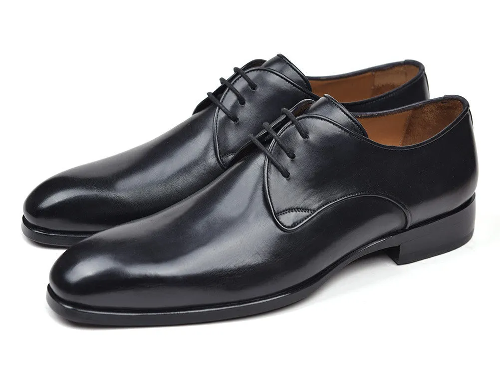 Paul Parkman Shoes Paul Parkman Men's Leather Derby Shoes in Black