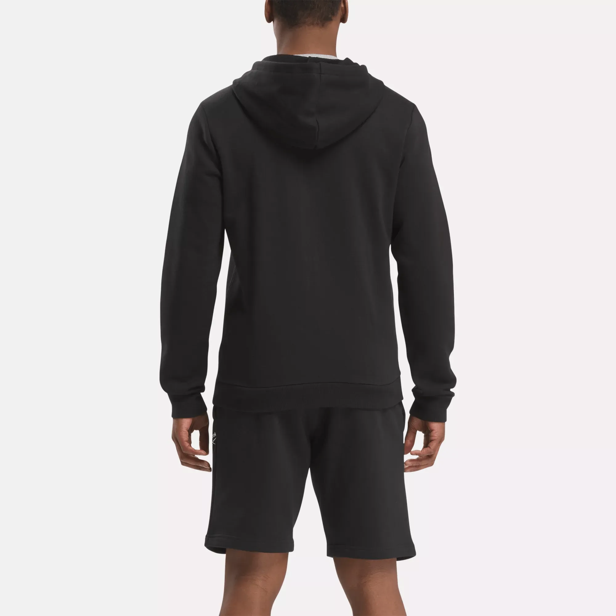 Reebok Clothing Men's Reebok Identity Small Logo Fleece Full-Zip Hoodie