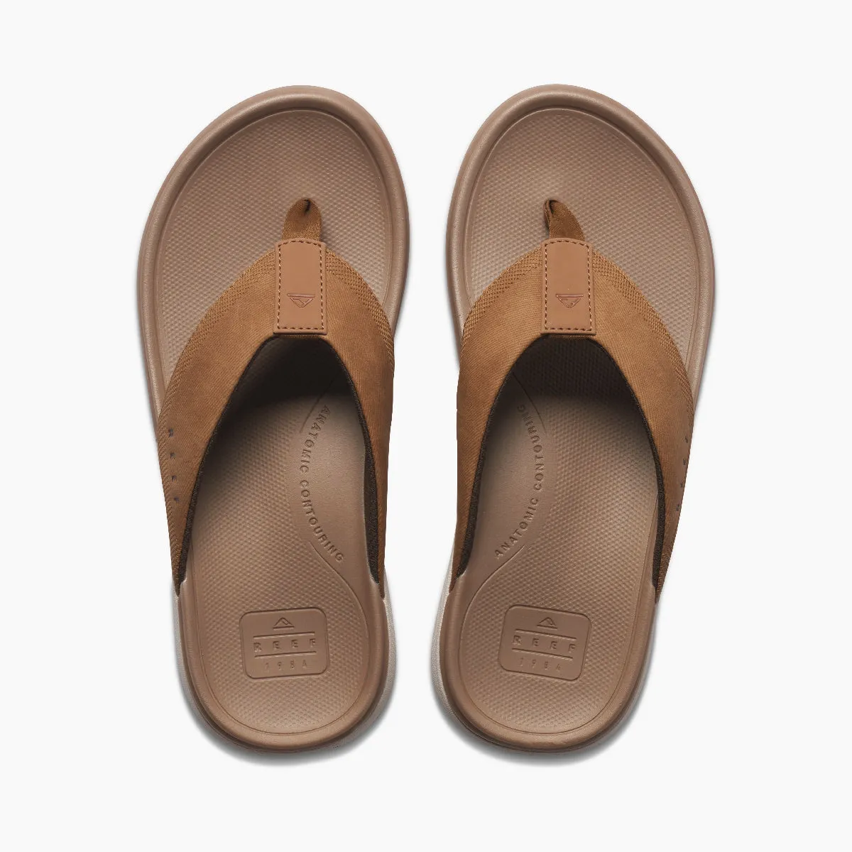 Reef Cushion Norte Comfort Sandals - Tan Grey