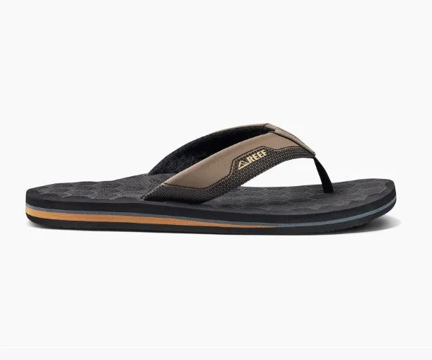 Reef The Ripper Water Friendly Mens Sandal - Black Tan