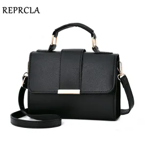 REPRCLA 2020 Summer Fashion Women Bag Leather Handbags PU Shoulder Bag Small Flap Crossbody Bags for Women Messenger Bags Fashion Nova Bags