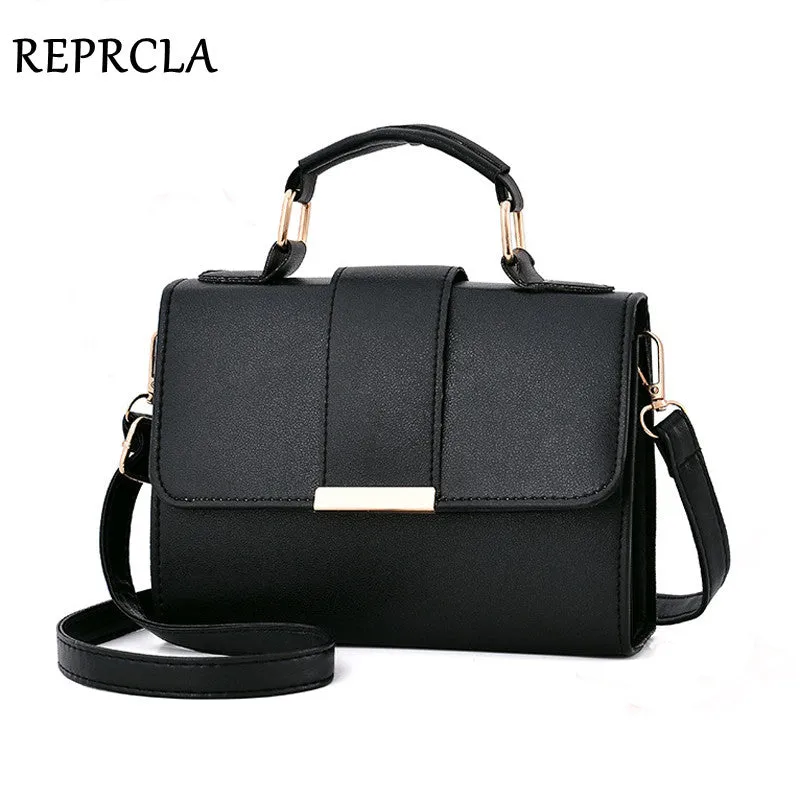 REPRCLA 2020 Summer Fashion Women Bag Leather Handbags PU Shoulder Bag Small Flap Crossbody Bags for Women Messenger Bags Fashion Nova Bags