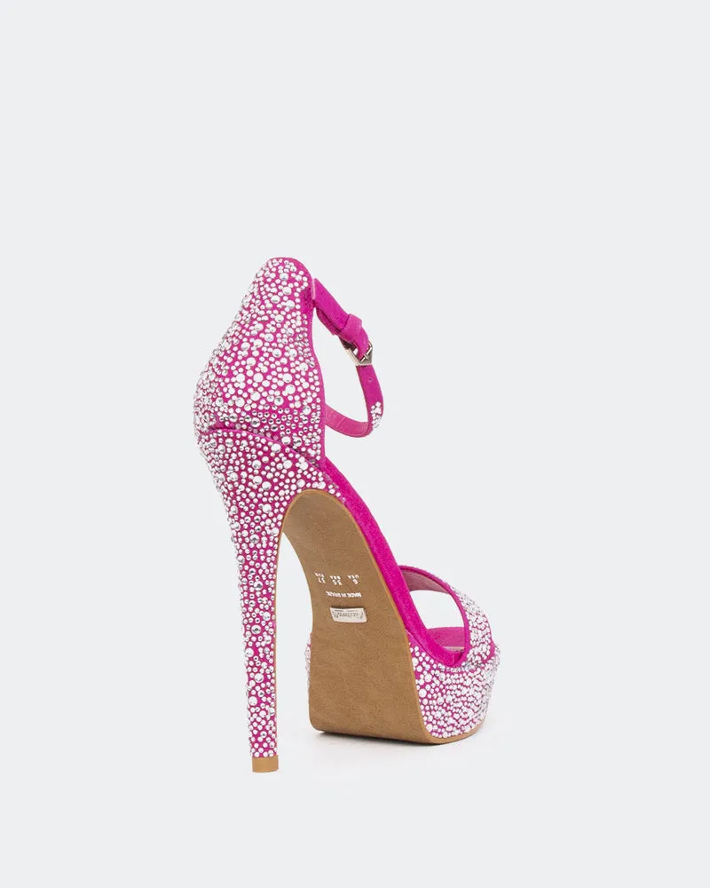 Rinna, Fucshia Suede/Suède Fucshia